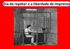 Dia do repórter. Você sabe como é a liberdade de imprensa no Brasil? - Canva/Inteligência Artificial