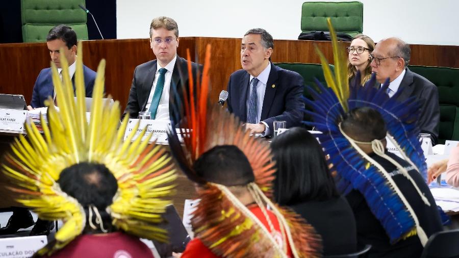 Primeira reunião de conciliação no STF para tratar das ações que envolvem o marco temporal para demarcação de terras indígenas