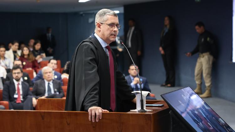 25.mar.2025 - Paulo Renato Garcia Cintra Pinto, advogado de Alexandre Ramagem 25.mar.2025 - Paulo Renato Garcia Cintra Pinto, advogado de Alexandre Ramagem