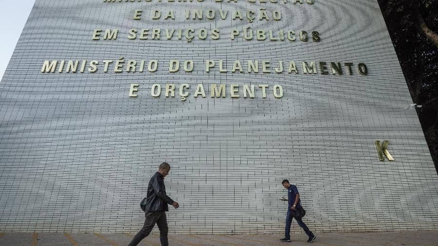 Fachada do prédio do Ministério do Planejamento e Orçamento, na Esplanada dos Ministérios, em Brasília (DF) Fachada do prédio do Ministério do Planejamento e Orçamento, na Esplanada dos Ministérios, em Brasília (DF)