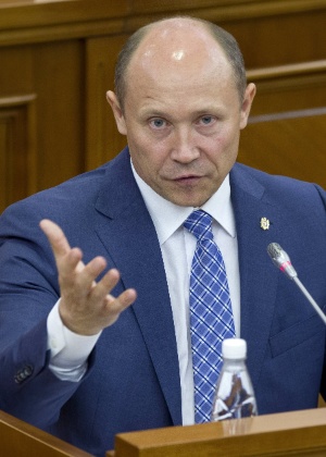 O primeiro-ministro da Moldávia, Valeriu Strelet - Viktor Dimitrov/Reuters