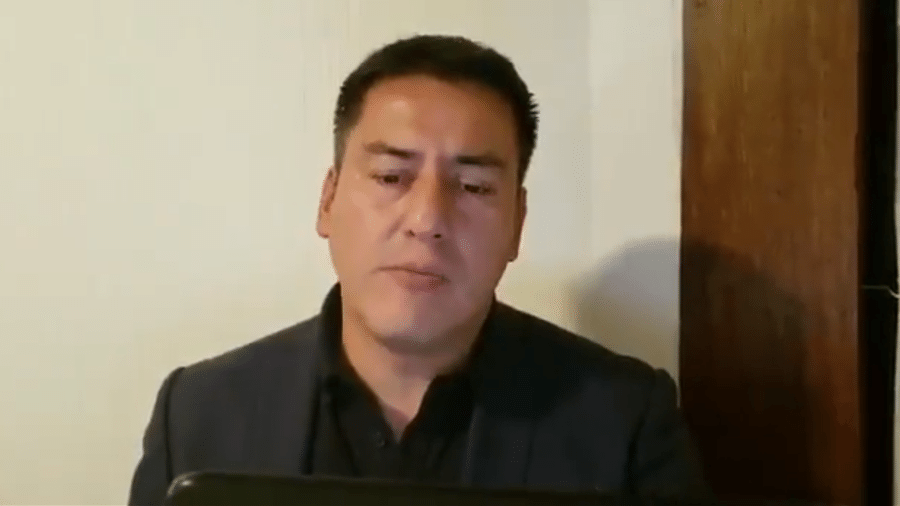 Javier Eduardo Zavaleta López, mais um ministro a renunciar na Bolívia - Reprodução/Twitter
