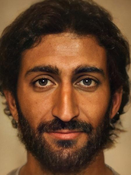 Esse seria o rosto de Jesus Cristo, segundo o trabalho hiper-realista do fotógrafo Bas Uterwijk 