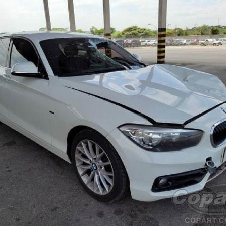 Leilão online da Copart vende BMW Serie 1 com valor FIPE de R$ 107.831 - Divulgação