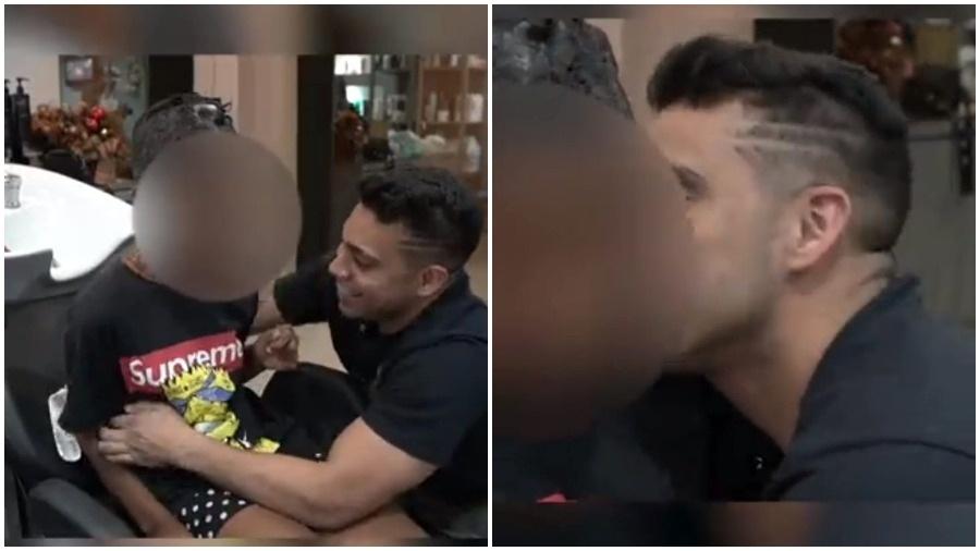 Gabriel Monteiro aparece em vídeo beijando menina de 10 anos - Reprodução: Twitter