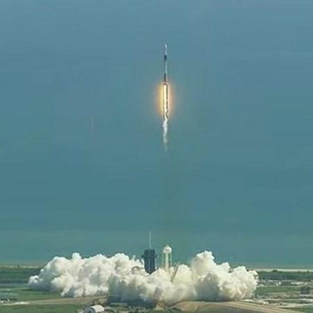 O lançamento da missão Axiom-1 aconteceu na última sexta-feira (08/04) - SpaceX