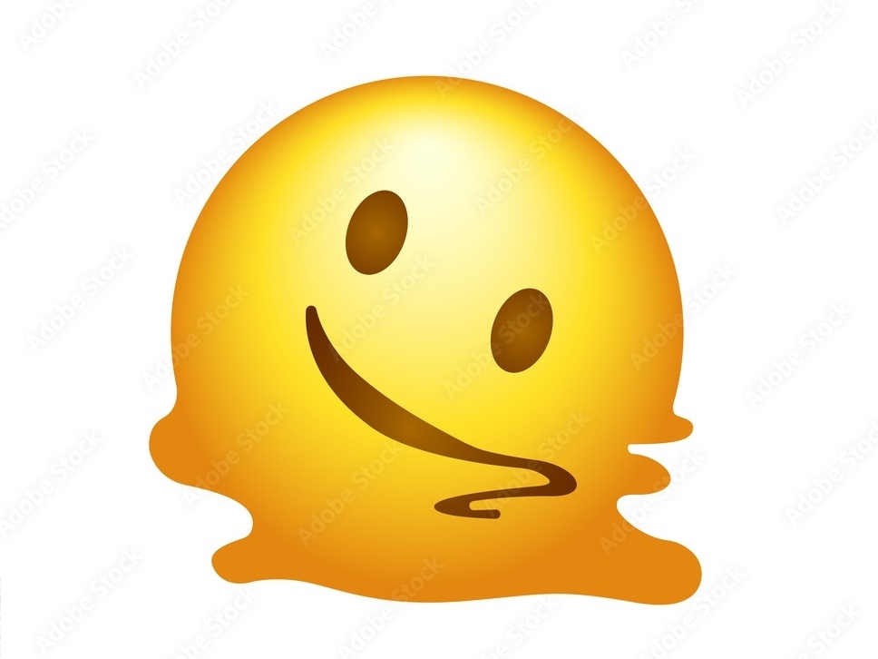 Emoji de 'rosto derretido' é eleito o que melhor resumiu 2023