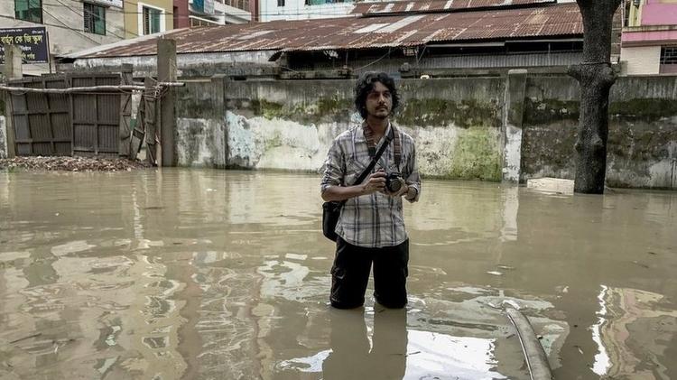 Jashim Salam began documenting the effects of flooding in his neighborhood in Chittagong in 2009 - JASHIM SALAM - JASHIM SALAM