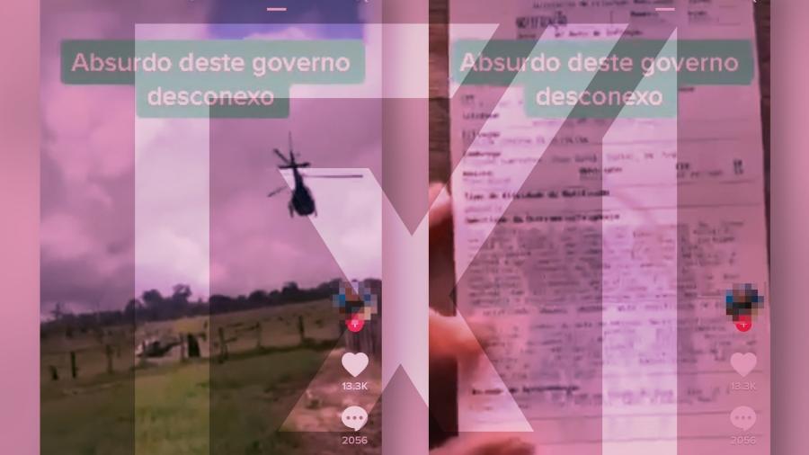 02.mai.2023 - Fazendeiros foram notificados pelo Ibama, mas as áreas a serem desocupadas foram embargadas por desmatamento ilegal. - Projeto Comprova