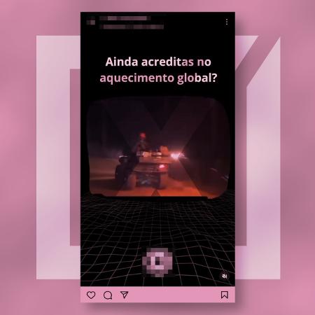 12.set.2024 - É enganoso post que usa vídeo de queima controlada para negar o aquecimento global