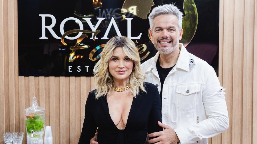 Otaviano Costa e Flávia Alessandra fizeram confidências íntimas Otaviano Costa e Flávia Alessandra fizeram confidências íntimas