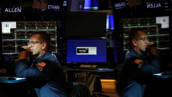 Operadores da Bolsa de NY 