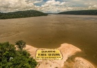 Índios Munduruku protestam contra hidrelétricas no Tapajós - Fábio Nascimento/Greenpeace