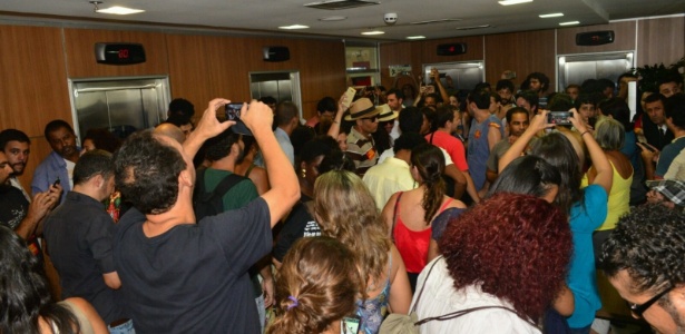 Professores ocupam prédio da Secretaria de Fazenda do RJ contra o parcelamento de salários - Sepe-RJ/Divulgação