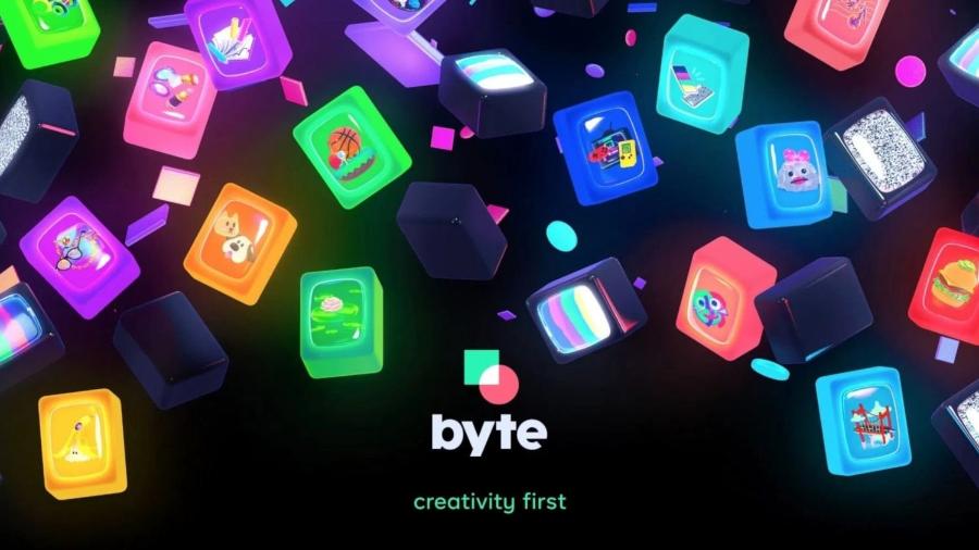 Byte chega para disputar com TikTok, Snapchat e Instagram o mercado de aplicativos para compartilhamento de vídeos curtos - Divulgação/Byte