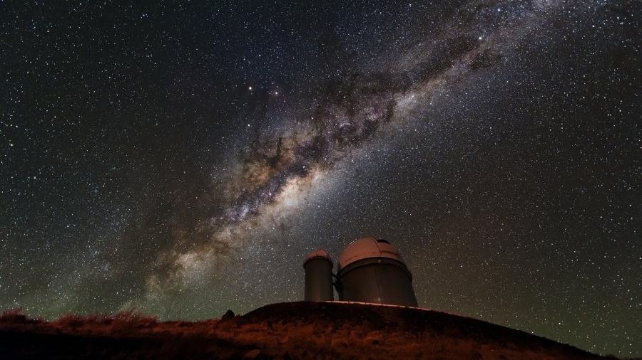 Observatório de La Silla, no Chile, onde está instalado o equipamento a laser que busca planetas - Divulgação