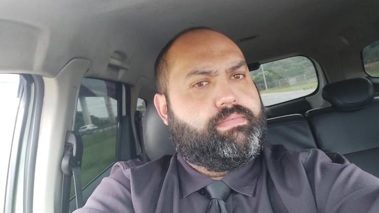 O motorista de aplicativos Osvaldo Vieira Neto, de Guarulhos (SP), apostava que a economia no 2º semestre seria melhor - Arquivo pessoal - Arquivo pessoal