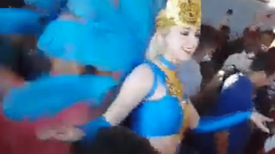 Show de samba com passistas consideradas "nuas demais" viralizou e gerou enorme polêmica na Arábia Saudita - Redes sociais