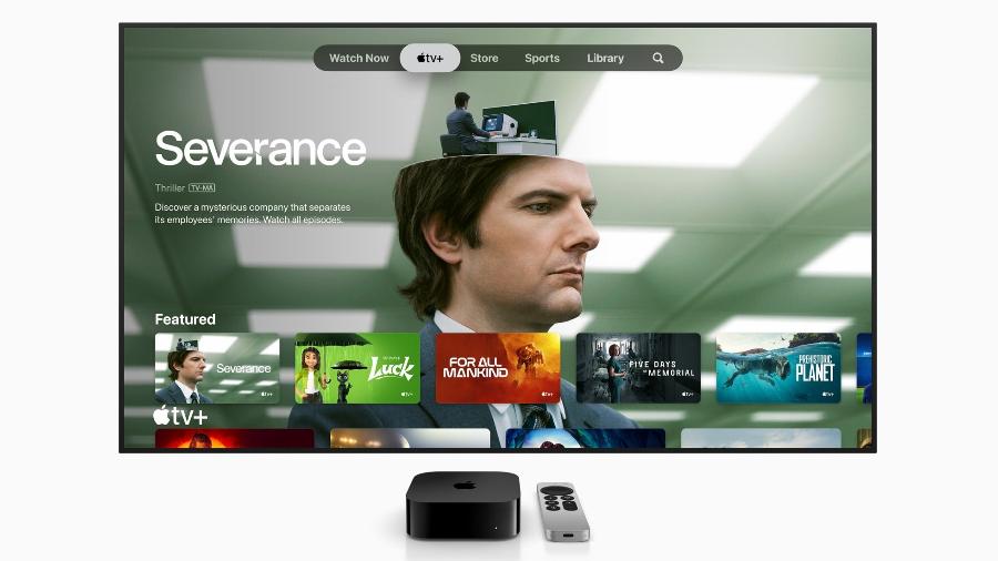 Apple TV 4K com Siri Remote - Divulgação