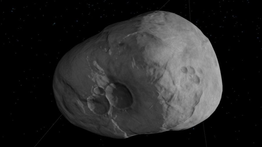 O asteroide tem o tamanho aproximado de uma piscina olímpica - Reprodução/ Twitter/ NASA Asteroid Watch