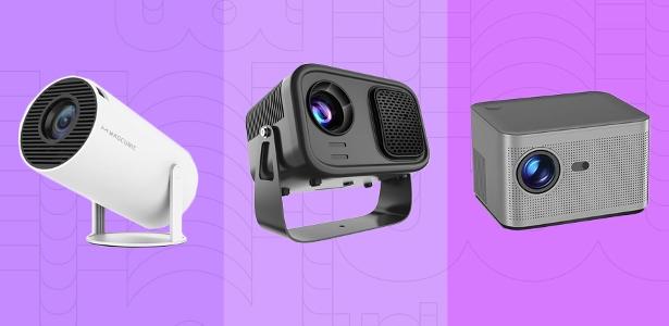 Quer ver filmes e jogos em telão? Projetores portáteis saem por até R$ 600