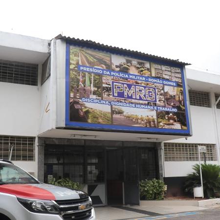Fachada do Presídio da Polícia Militar - Romão Gomes