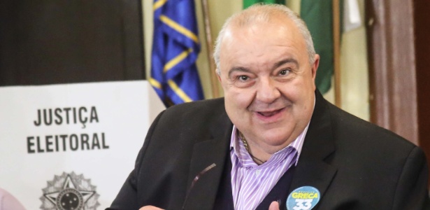 O ex-ministro Rafael Greca (PMN), candidato à Prefeitura de Curitiba