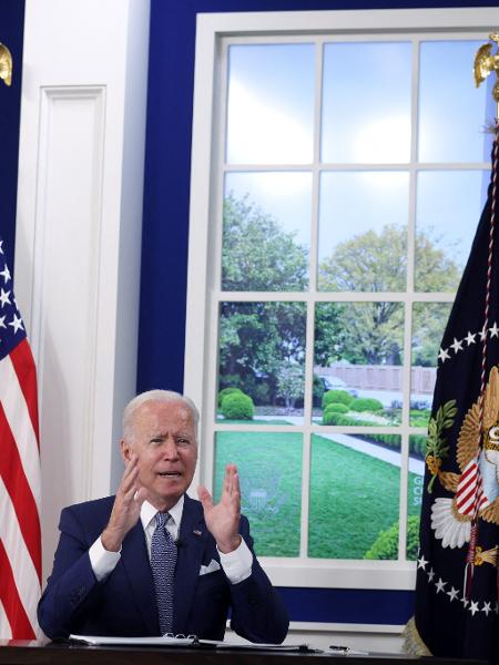 O presidente dos Estados Unidos Joe Biden - Alex Wong/Getty Images via AFP