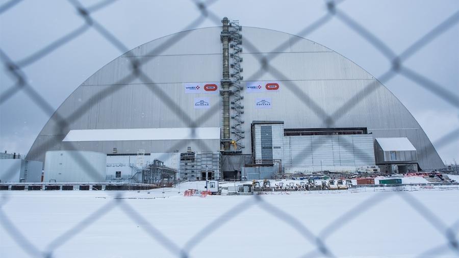 O reator número 4 da central ucraniana de Chernobyl explodiu em 1986, causando a pior catástrofe nuclear civil da história - BRENDAN HOFFMAN/GETTY IMAGES