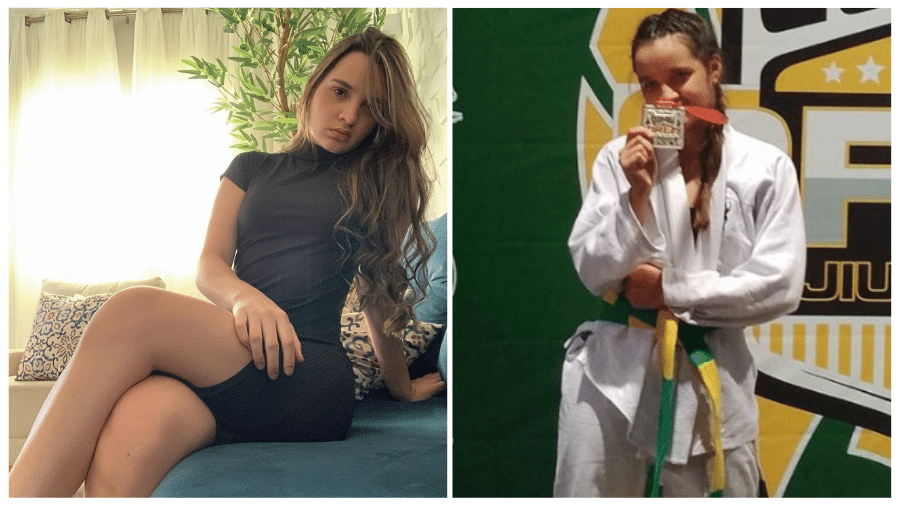 Andressa, 16, era modelo mas também gostava de praticar esportes, como o Jiu Jitsu - Reprodução/Redes Sociais