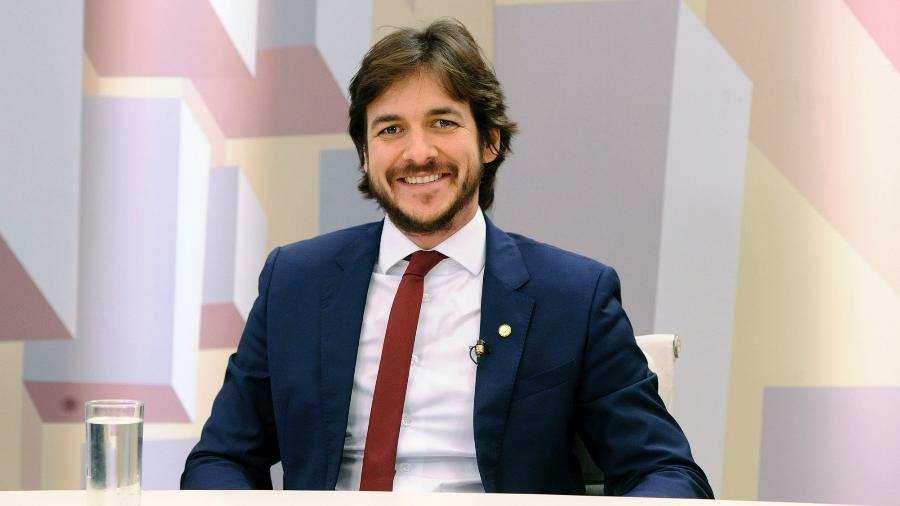 11.dez.2018 - Deputado Pedro Cunha Lima (PSDB-PB) durante entrevista - Cleia Viana/Câmara dos Deputados
