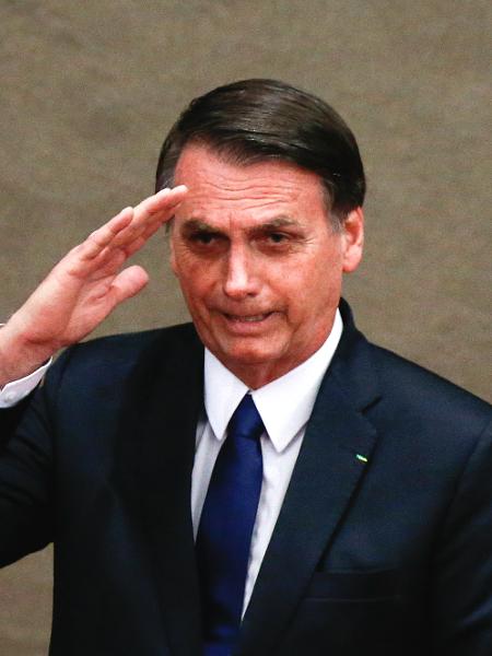 Presidente Jair Bolsonaro  - Walterson Rosa/Folhapress