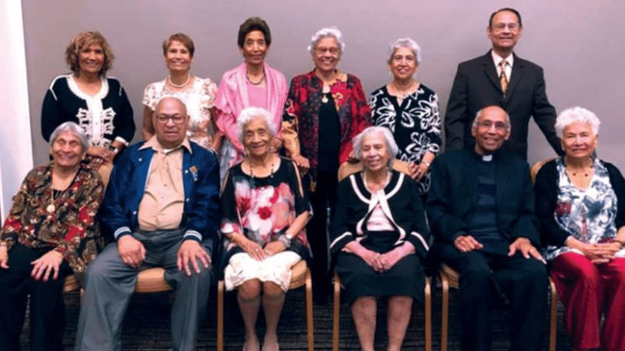 Irmãos da família D´Cruz reunidos - Divulgação/Guinness World Records