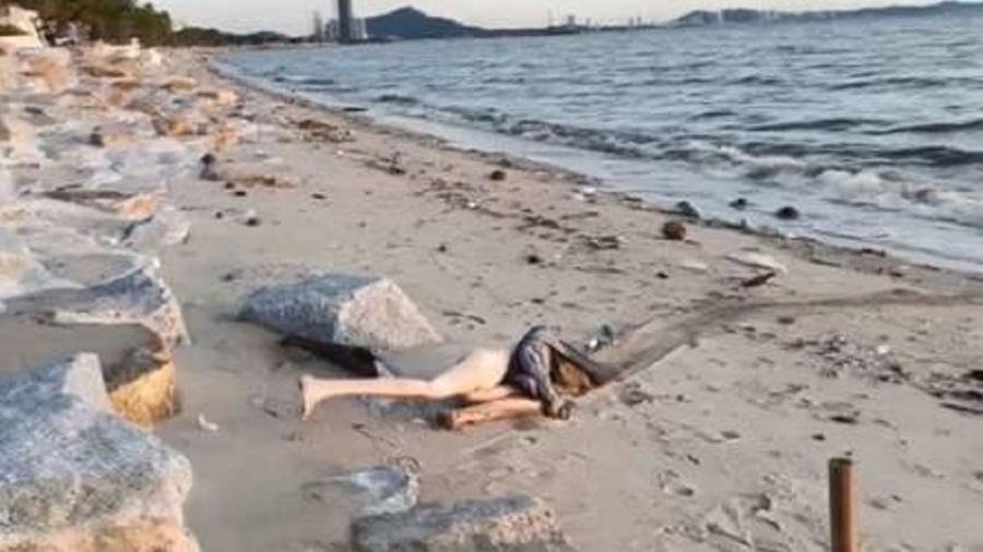 Boneca sexual foi encontrada em praia da Tailândia - Reprodução