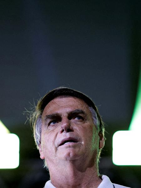 Jair Bolsonaro em evento do PL em Goiânia - 4.abr.2024-Ueslei Marcelino/Reuters