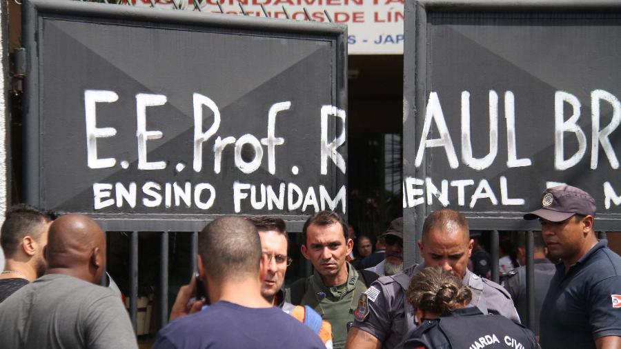 Ataque aconteceu em 13 de março, em Suzano, na Grande São Paulo  - Mauricio Sumiya/Futura Press/Estadão Conteúdo