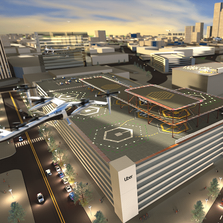 Pela primeira vez, detalhes dos skyports (pontos de pouso) foram revelados - Divulgação - Divulgação