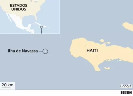 Ilha de Navassa (Haiti vs. Estados Unidos) - BBC - BBC