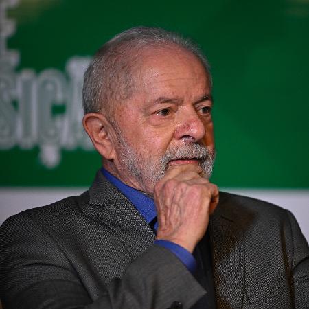 Lula durante entrevista coletiva em Brasília - Mateus Bonomi/AGIF/Estadão Conteúdo - 9.dez.2022
