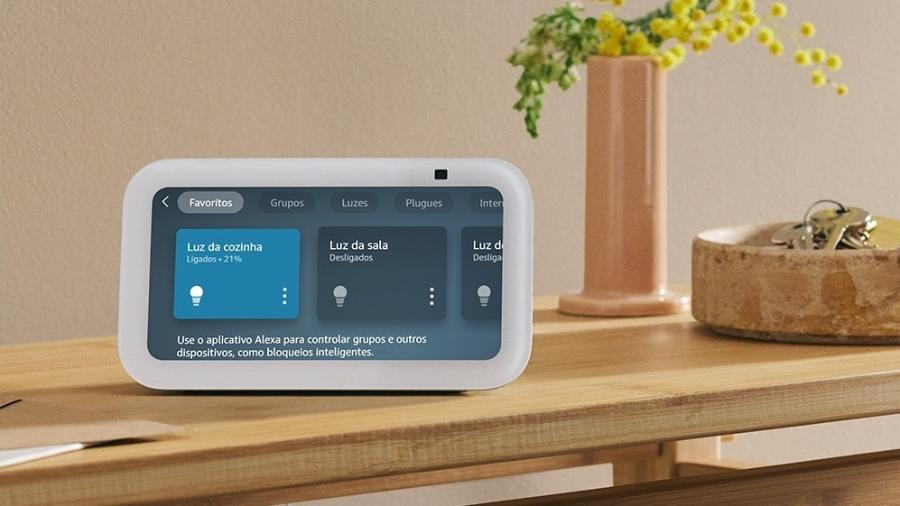 Nova Echo Show 5 (3ª geração) combina recursos da Alexa com a praticidade de uma tela