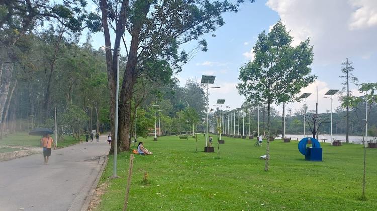 Parque do Carmo, um dos poucos refúgios de área verde da zona leste de São Paulo