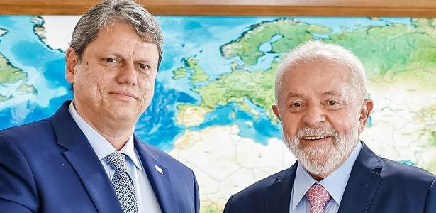 Lula e Tarcísio fecham acordo e vão anunciar juntos túnel Santos-Guarujá
