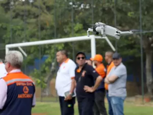 Drone usado nas enchentes do RS faz busca por desaparecida em Campinas