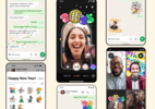 Reação, figurinhas e filtros: as novidades do WhatsApp para o Ano-Novo - Divulgação