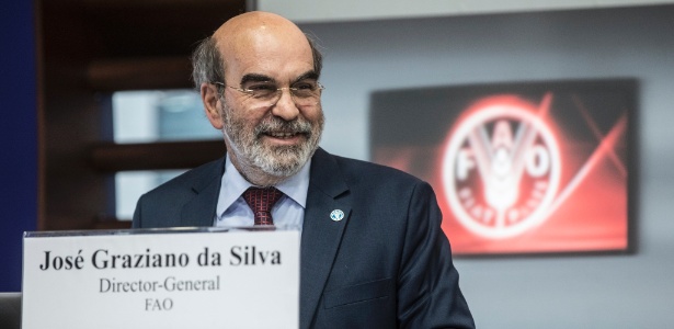 O diretor-geral da FAO, o brasileiro José Graziano - Divulgação/FAO