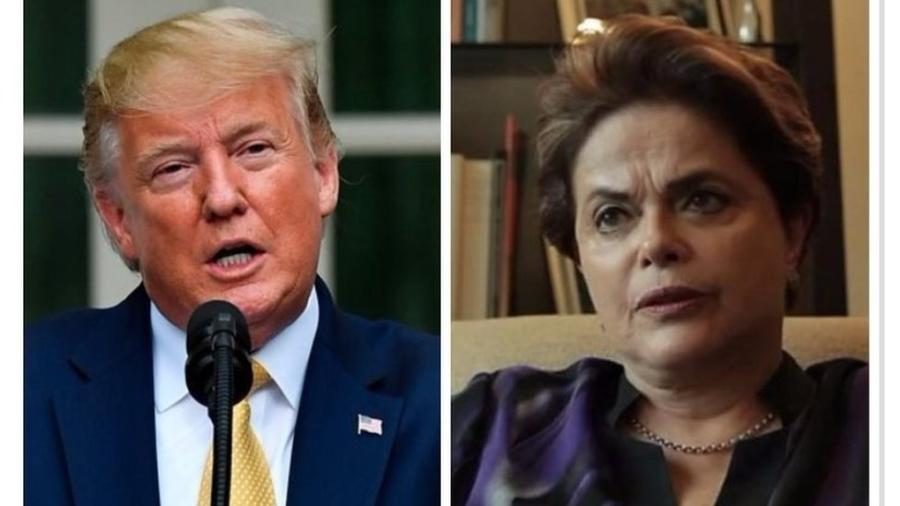 Falas de Trump sobre impeachment poderiam ser confundidas com as ditas por Dilma em seu processo de afastamento - BBC