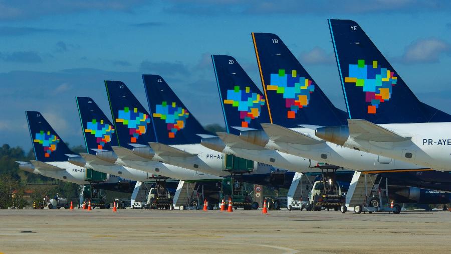 Aviões de passageiros da Azul viram aviões de carga