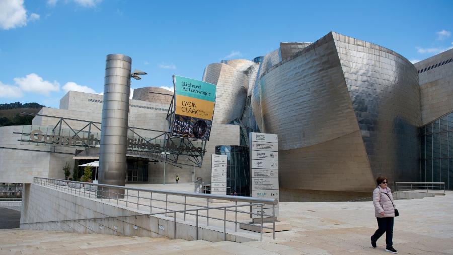 O museu Guggenheim está instalado em Bilbao - Ander Gillenea/AFP