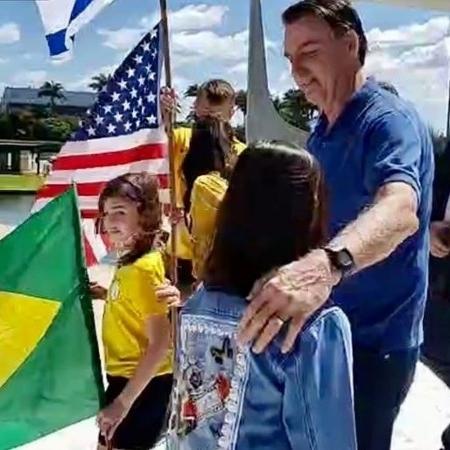 O presidente Jair Bolsonaro participa de ato em Brasília - Reprodução/Twitter
