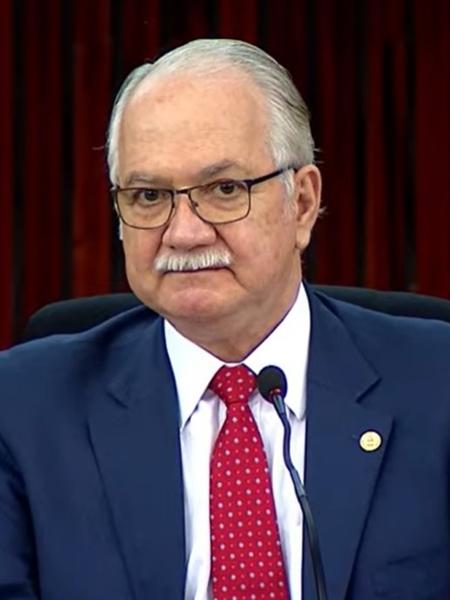 O ministro do STF Edson Fachin O ministro do STF Edson Fachin